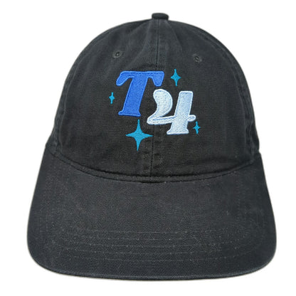 Carhartt Baseball Cap Black One Size Strapback T24 Sparkles Embroidery Hat