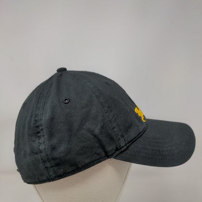 Hufflepuff Strapback Hat Black One Size Embroidered Harry Potter