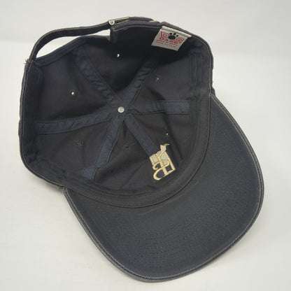 TMS Slideback Baseball Cap Gray One Size Adjustable Embroidered Dog Daze