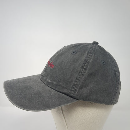 Riverglen Slideback Hat Gray One Size Adjustable Embroidered 6 Panel