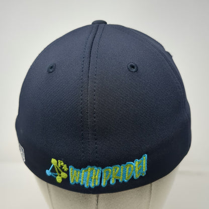 Richardson Baseball Cap Blue S Bayer Logo OnePSS Flexfit UFORM Performance Hat