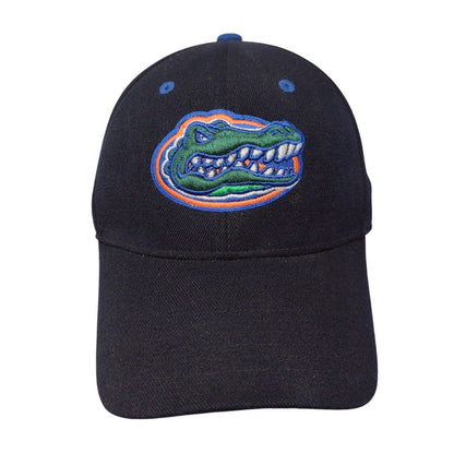 Florida Gators Fitted Hat Black Embroidered Logo Top of the World NCAA