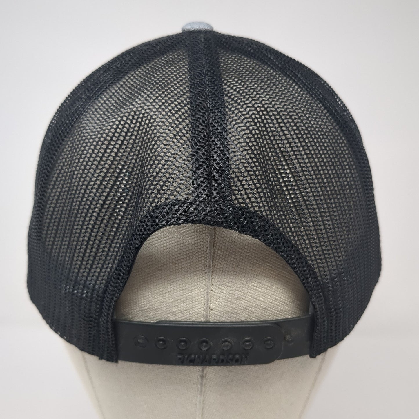 Nimrod Snapback Trucker Hat Gray One Size Adjustable Mesh Back Richardson