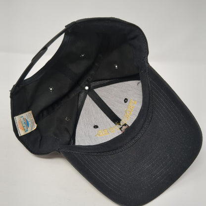 Proud To Be A Veteran Snapback Hat Black OS Adjustable Embroidered Nissun Cap