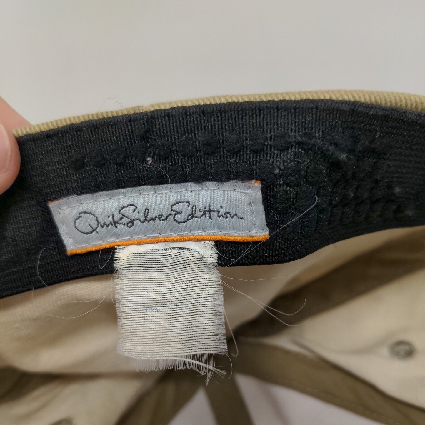QuikSilver Edition Fitted Hat Camouflage One Size Embroidered Vented Holes