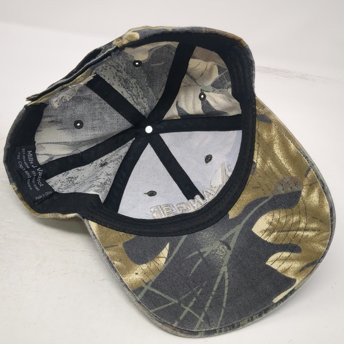 Green Camo Ranger Directional Drilling One Size Baseball Cap Hat Strapback