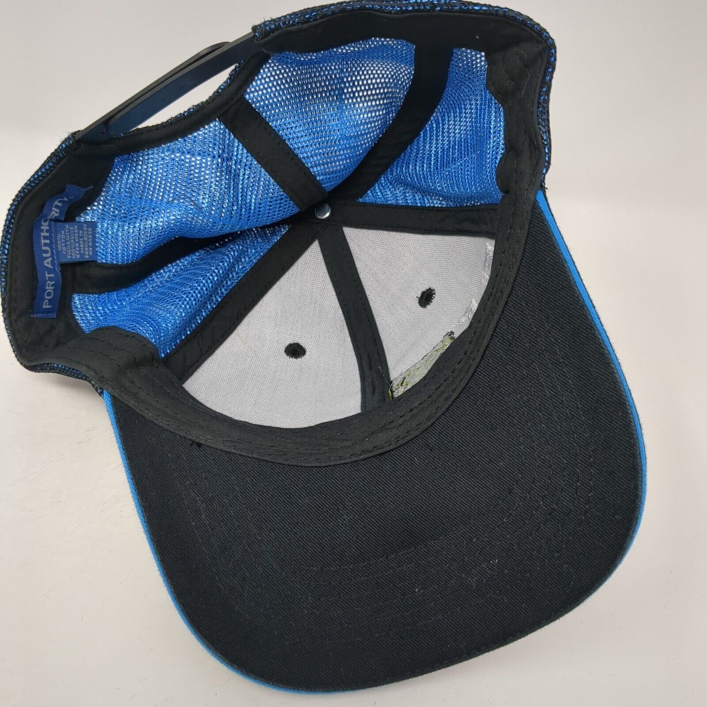 FLG X Snapback Trucker Hat Multicolor OS Adjustable Mesh Back Port Authority