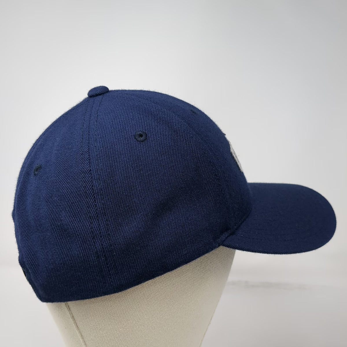 Fly Racing Snapback Hat Blue White One Size Racing Patch Structured 6 Panel Cap