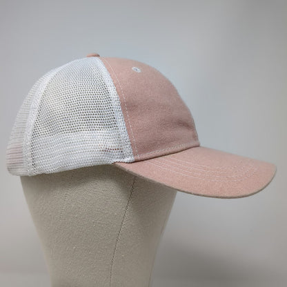 Tommy Bahama Pink Baseball Cap One Size Mesh Marlin Baja Margarita Recipe Hat