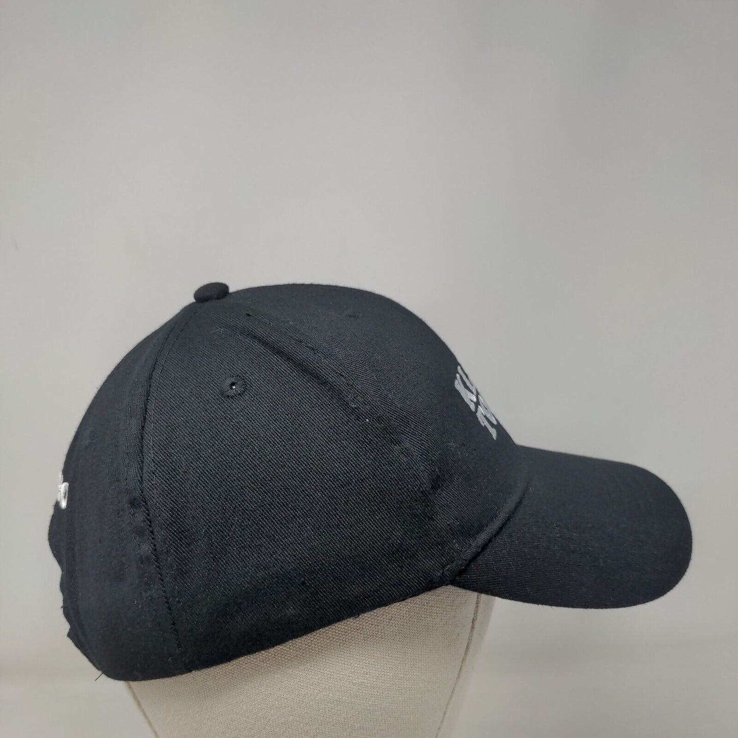 Klein Tools Lowe's Pro Strapback Hat Black OS Adjustable Embroidered 6 Panel