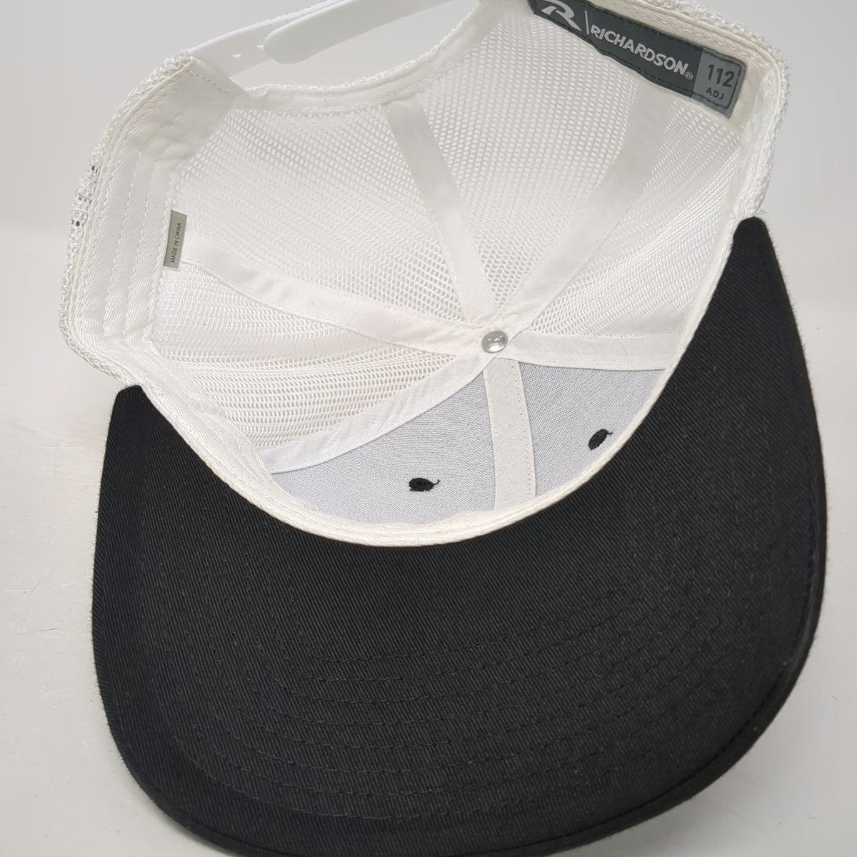 Richardson Trucker Hat Black One Size SESVANDERHAVE Blue Green Mesh Snapback