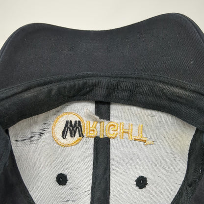 Wright Manufacturing Baseball Cap Black One Size Embroidered Strapback Hat Mower