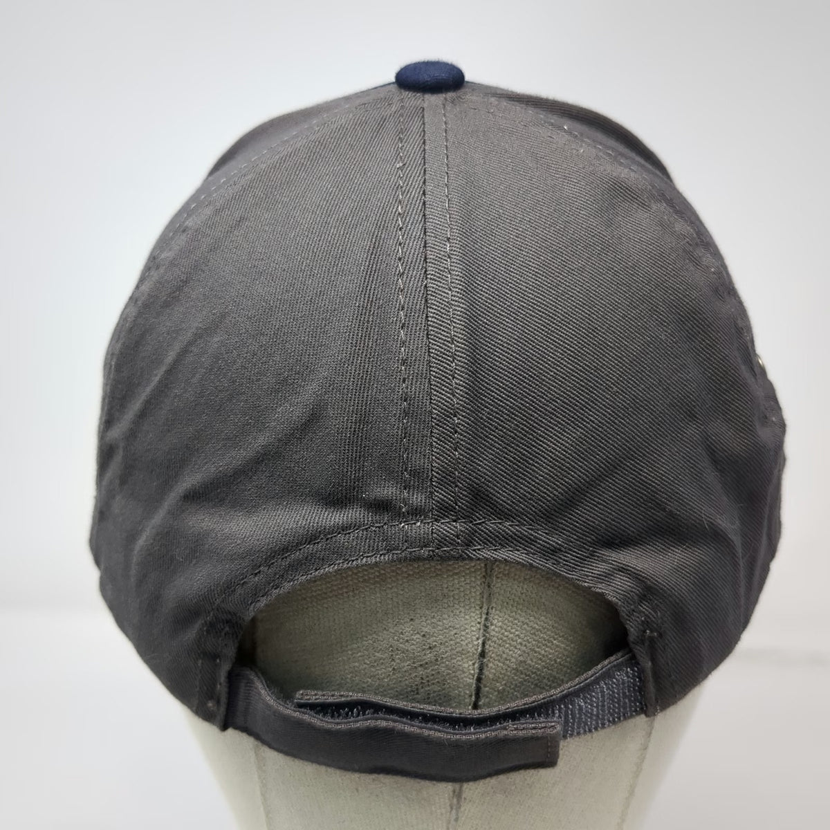 Ram Trucks Blue Gray Mesh Front Baseball Cap Hat One Size Strapback Dodge Mopar