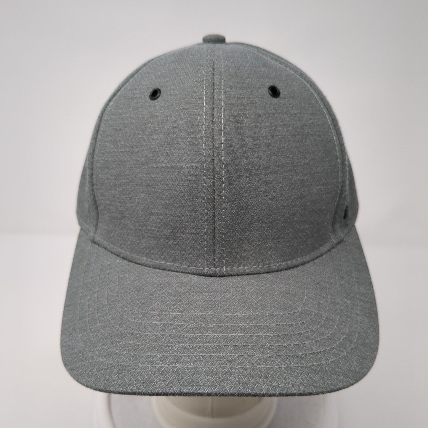 Kooringal Slideback Hat Gray One Size Adjustable Vented Holes 6 Panel Blank