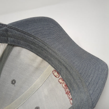 Cobra Trading Snapback Mesh Back Trucker Hat Gray One Size Richardson