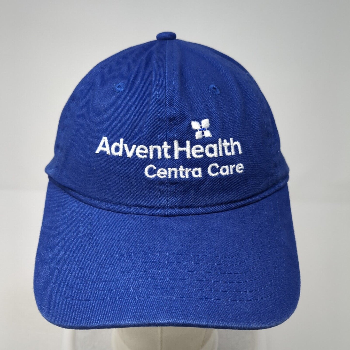 Advent Health Centra Care Baseball Cap Blue One Size Adjustable Port & Company