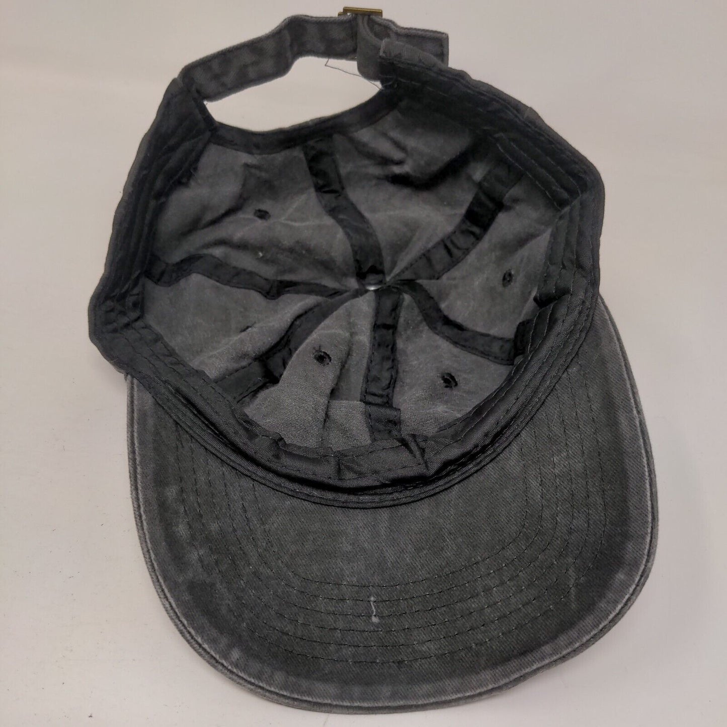 Friends Slideback Hat Gray One Size Adjustable Vent Holes 6 Panel