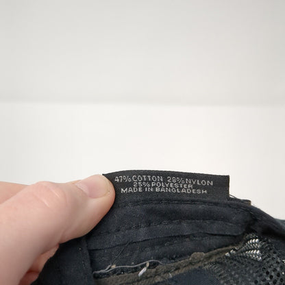 Dunnbar Ranch Snapback Trucker Hat Gray One Size Mesh Back Embroidered