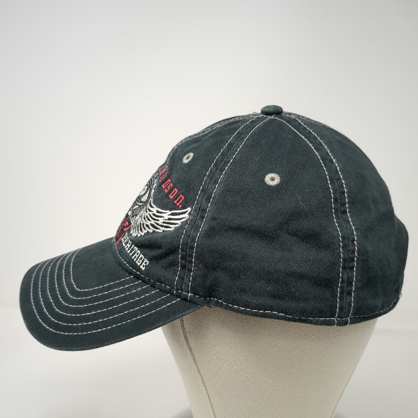 Harley-Davidson Baseball Cap Black One Size Tradition 1903 Heritage Contrast Hat
