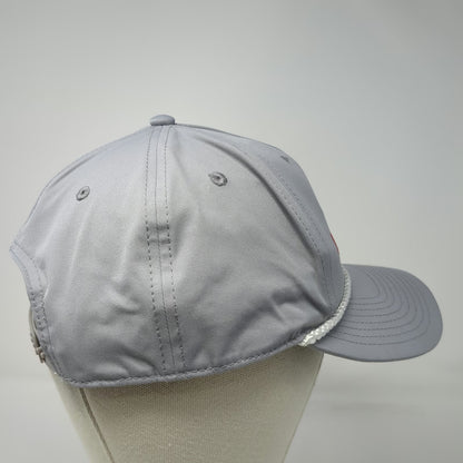 Richardson 5 Panel Gray Hat One Size Snapback Rope Southcoast Chamber Knot