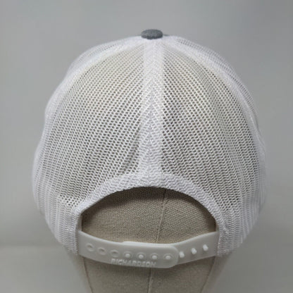 Groveland Florida Snapback Trucker Hat Gray OS Adjustable Mesh Back Richardson