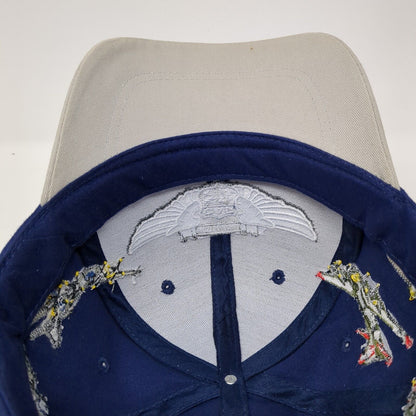 Commemorative Air Force Strapback Hat Blue One Size Bomber Command