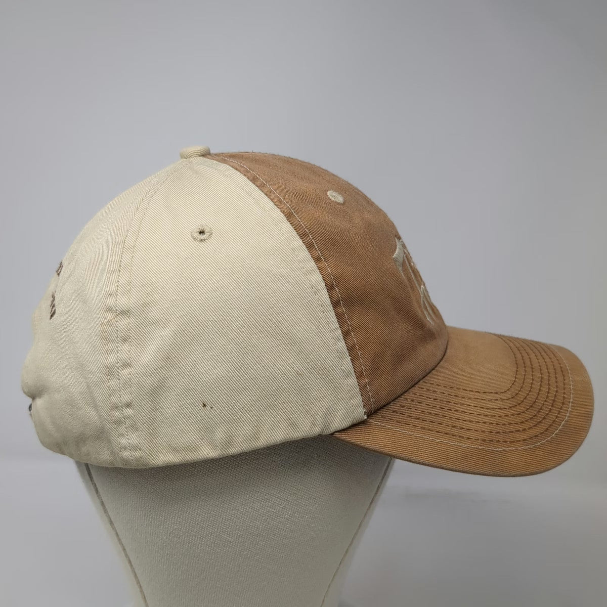 Fahrenheit Baseball Cap Brown One Size Seven Devils Lodge Guest Ranch Hat Cotton