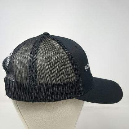 Richardson Trucker Hat Black One Size Public Land Owner Hunters Anglers Mesh