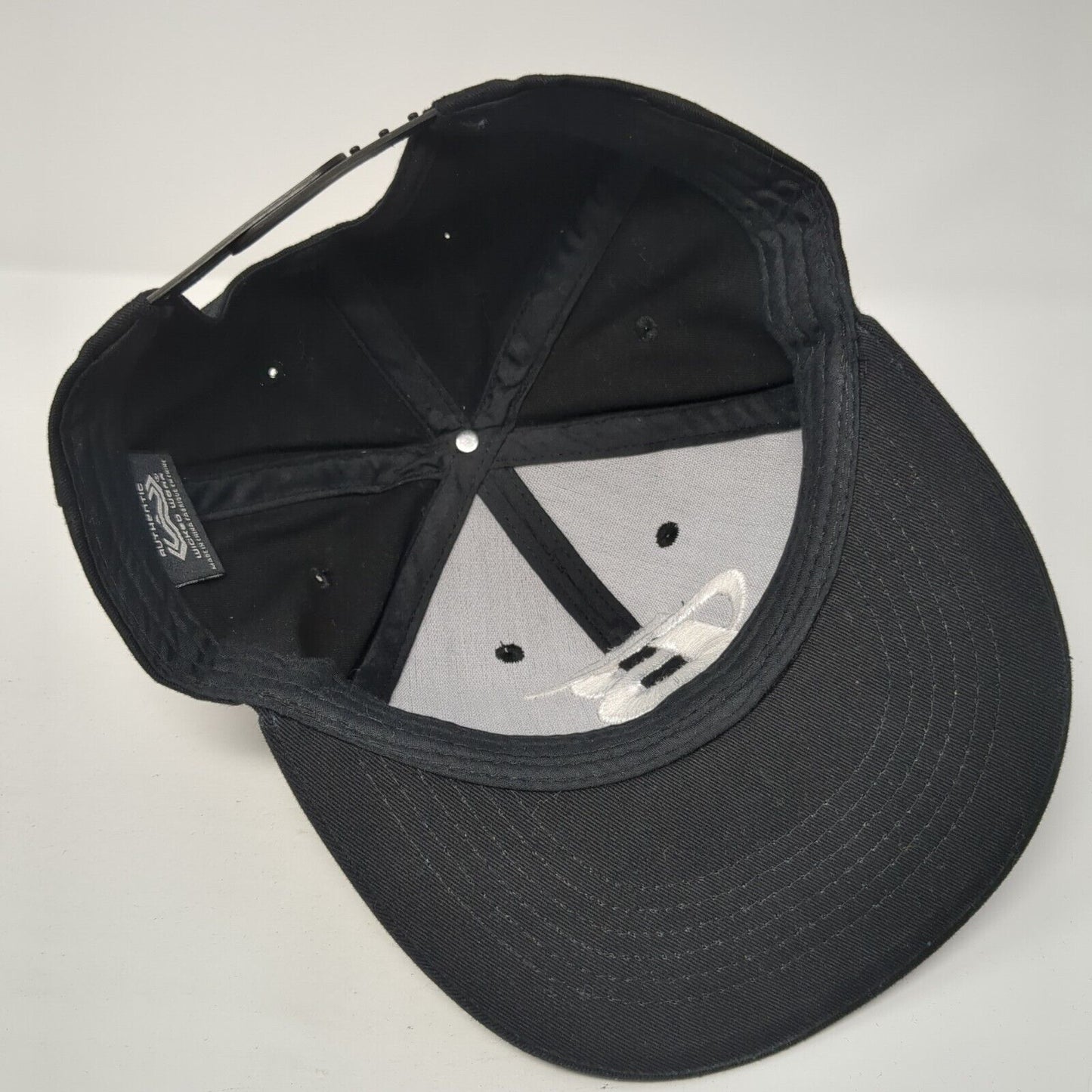 Bodybuilding.com Snapback Hat Black One Size Adjustable Authentic Wicked Wear