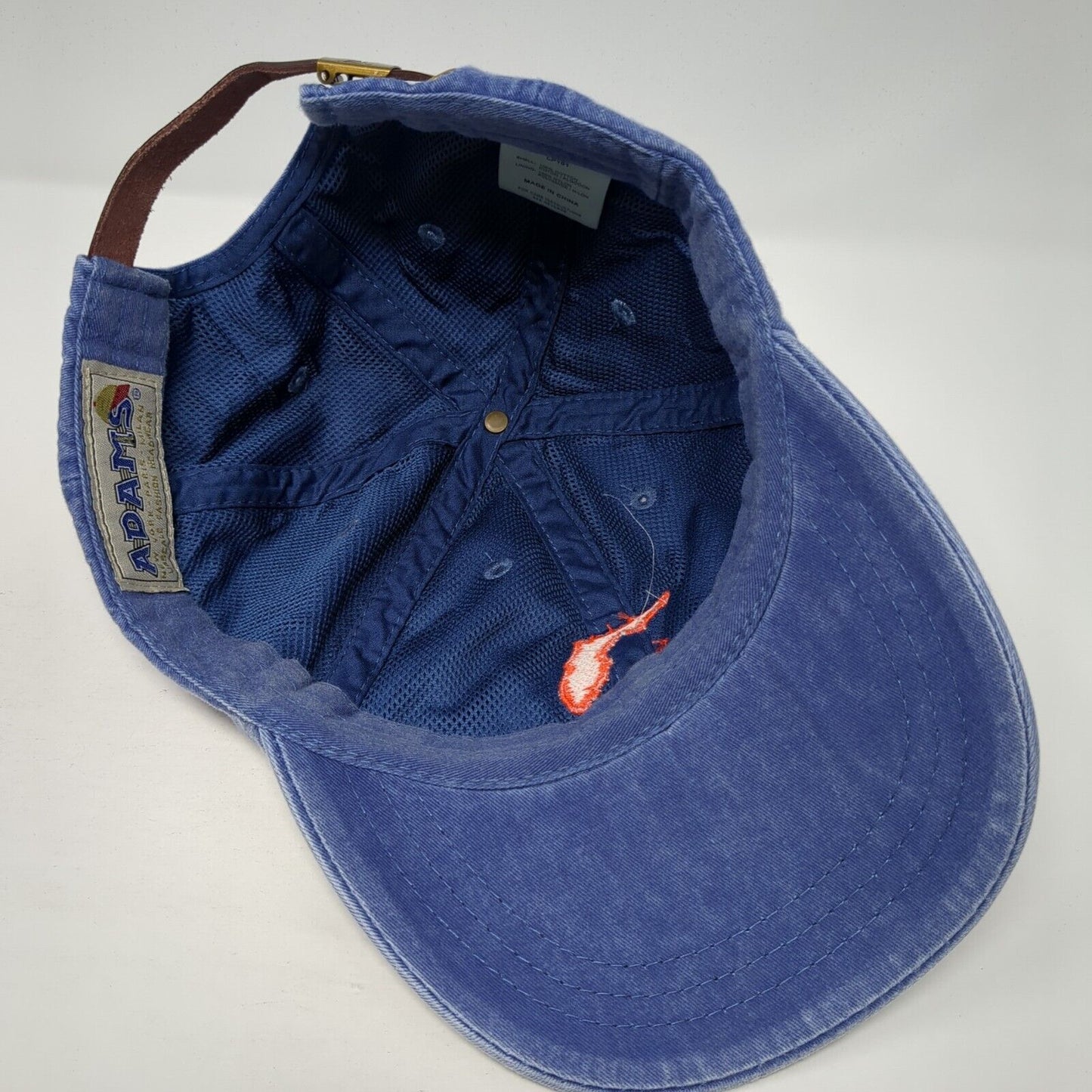 Gville Florida Slideback Baseball Cap Blue OS Adjustable Embroidered Adams