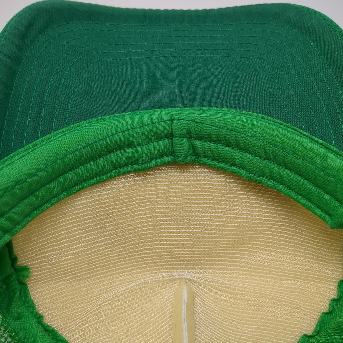 Green Trucker Hat One Size Salt Spray Surf School Ohope Beach NZ Mesh Snapback
