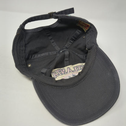 Atlanta GA Slideback Baseball Cap Gray One Size Adjustable Embroidered zkapz