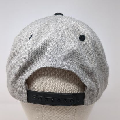 Trailbound Snapback Hat Gray One Size Colorblock The Classics Yupoong