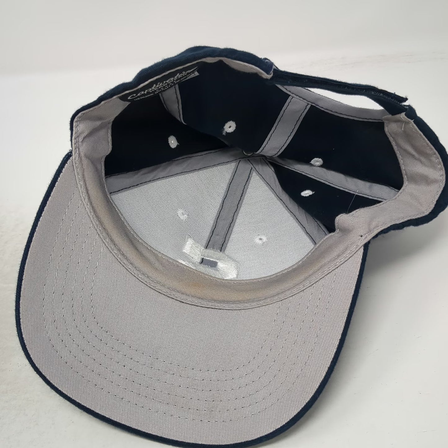 Penn State NCAA Blue One Size Captivating Headwear Cap Hat Embroidered S Logo