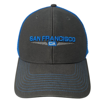San Francisco CA Snapback Trucker Hat Multicolor OS Adjustable Mesh Back Ouray