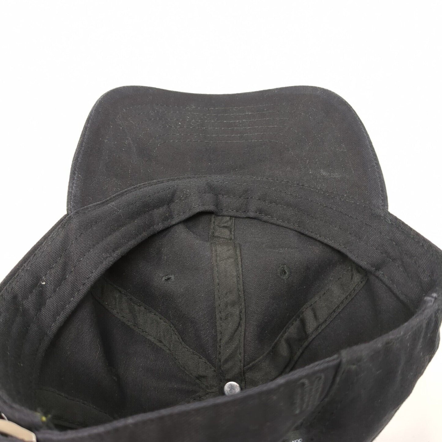 Urban Outfitters Slideback Hat Black OSFA Adjustable Solid Blank