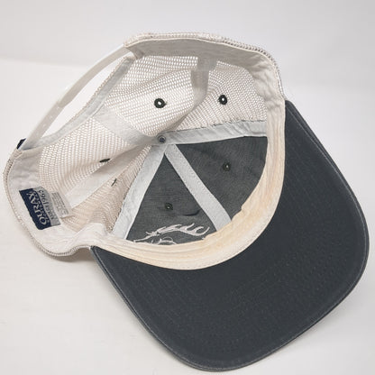 Idaho Equine Hospital Snapback Trucker Hat Gray OS Adjustable Mesh Back Ouray