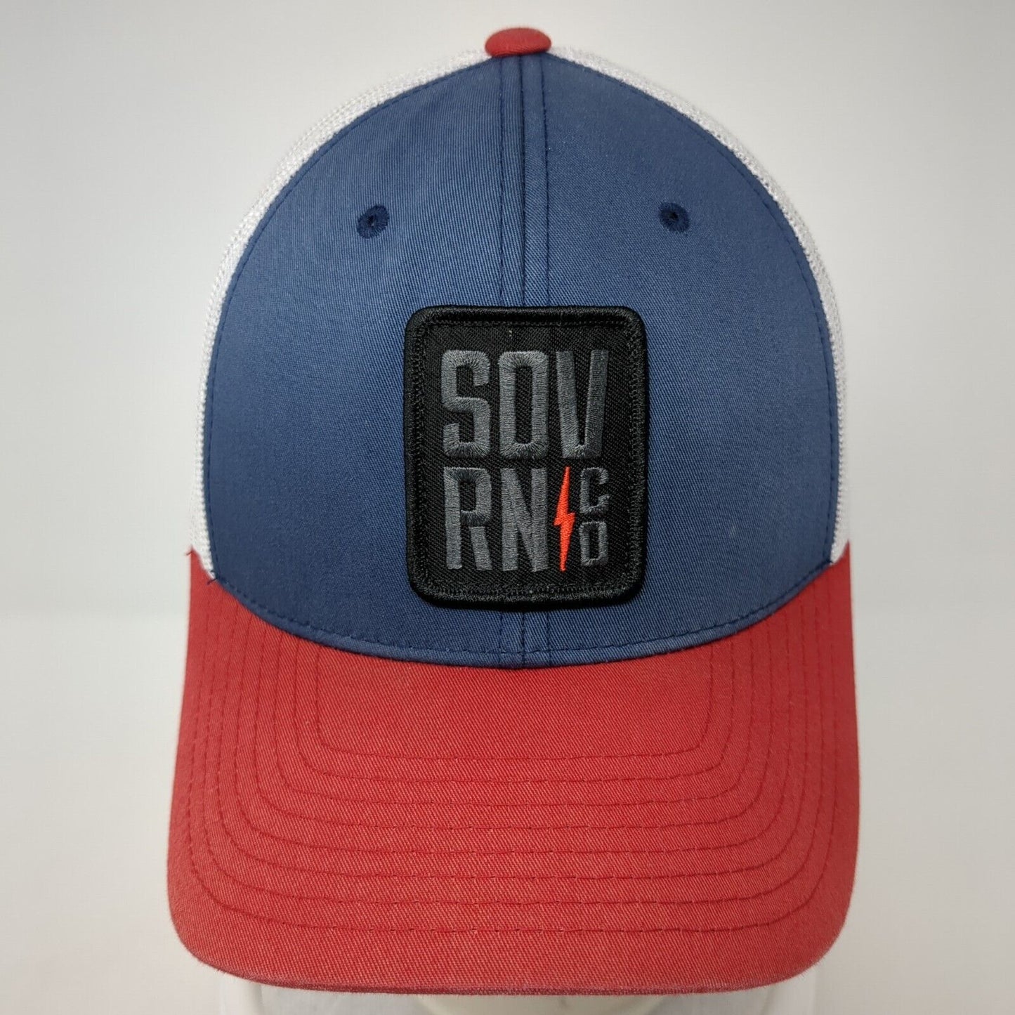 SOVRN Co Snapback Trucker Hat Multicolor OS Adjustable Embroidered Mesh Back