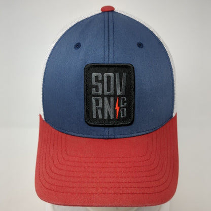 SOVRN Co Snapback Trucker Hat Multicolor OS Adjustable Embroidered Mesh Back