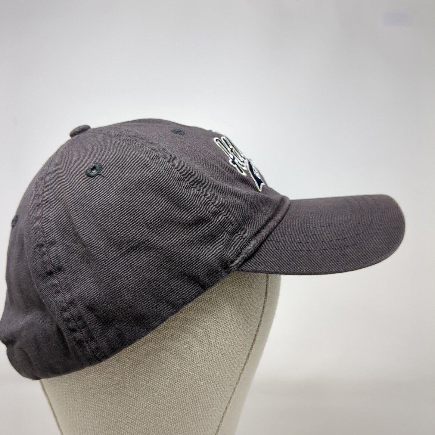 Atlanta Georgia Slideback Hat Gray One Size Adjustable Embroidered The Game