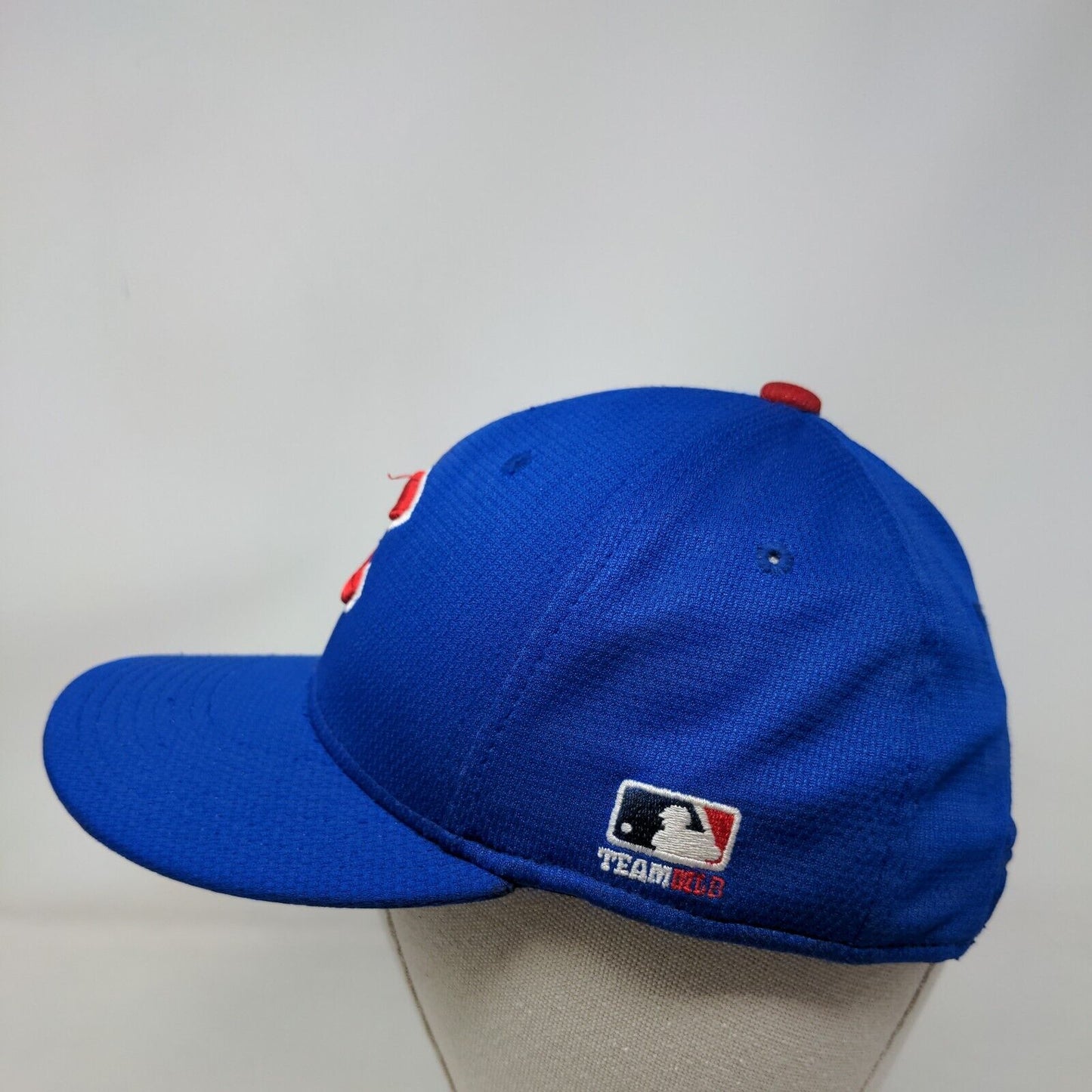 Team MLB Boy's Strapback Hat Blue Cincinnati Reds Embroidered Logo Youth