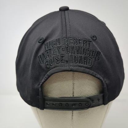 Harley-Davidson 5 Panel Black One Size Willie G Skull Boise Idaho Snapback Hat