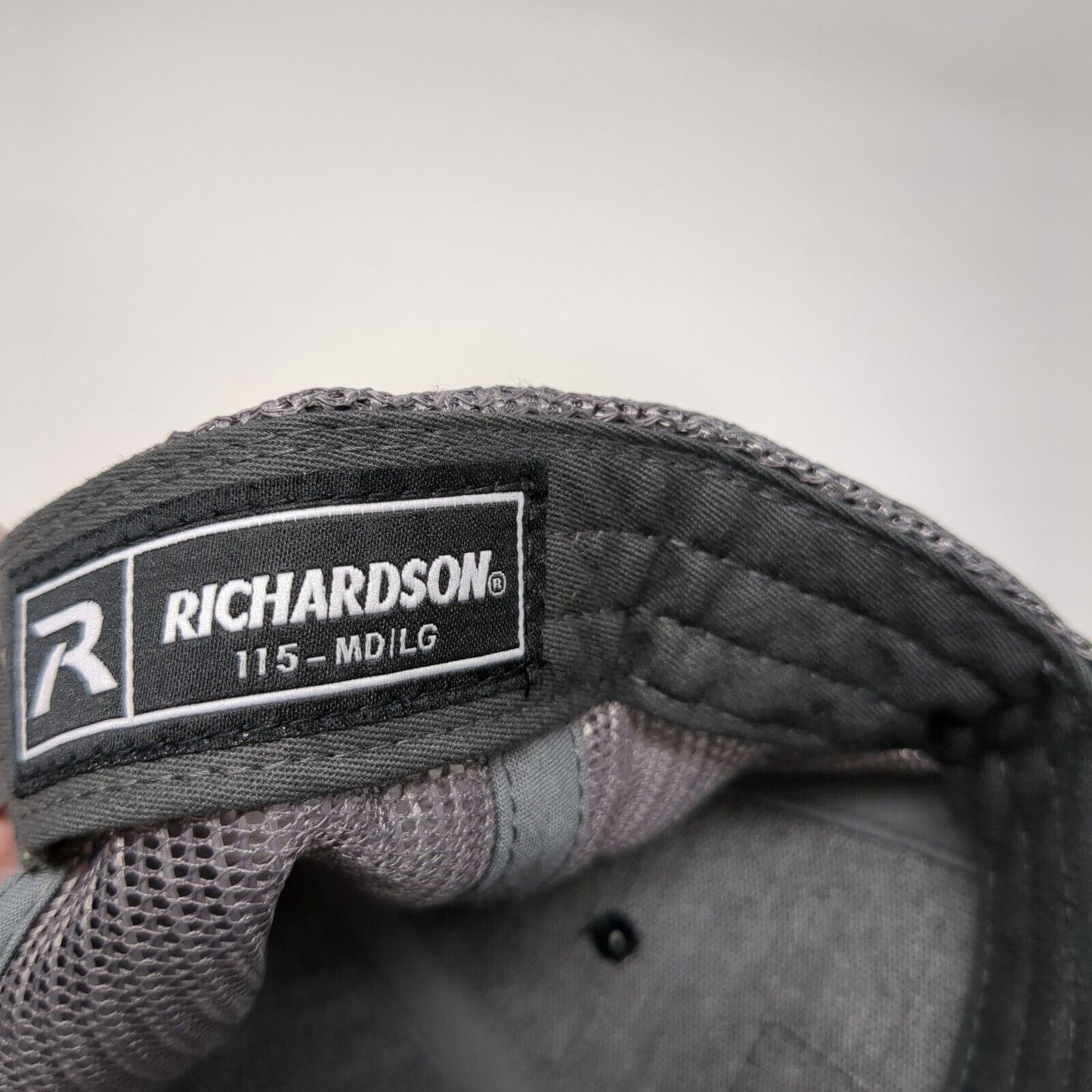 Idaho Patch Snapback Trucker Hat Black MD/LRG Mesh Back Colorblock