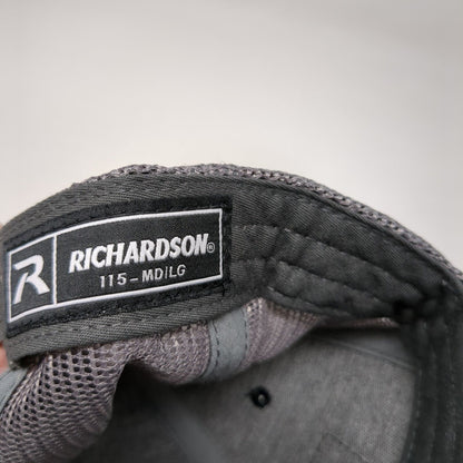 Idaho Patch Snapback Trucker Hat Black MD/LRG Mesh Back Colorblock