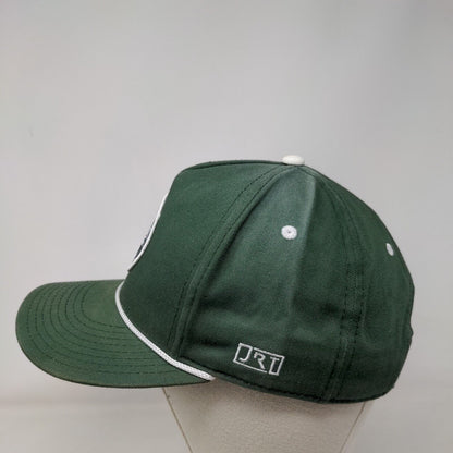 Ole Smoky Born N Bred In The South Snapback Rope Hat Green One Size
