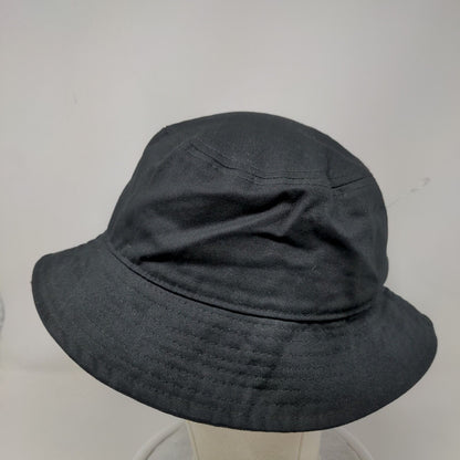 Headway Bucket Hat Black OSFM Solid Blank Outdoor Cotton