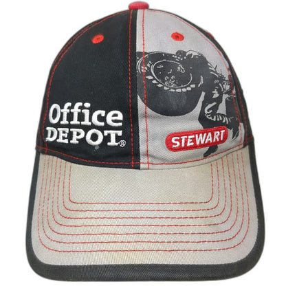 VF Imagewear Tony Stewart Office Depot NASCAR Baseball Cap Black Gray One Size