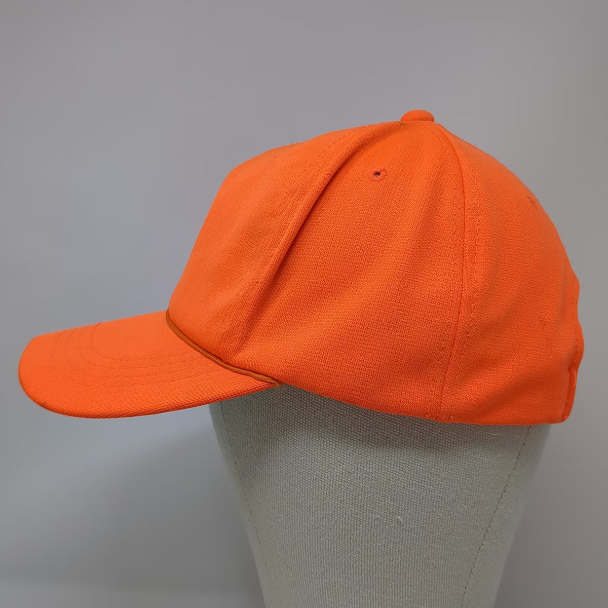 YoungAn Snapback Hat Orange One Size Green Under Visor Front Rope Blank Cap