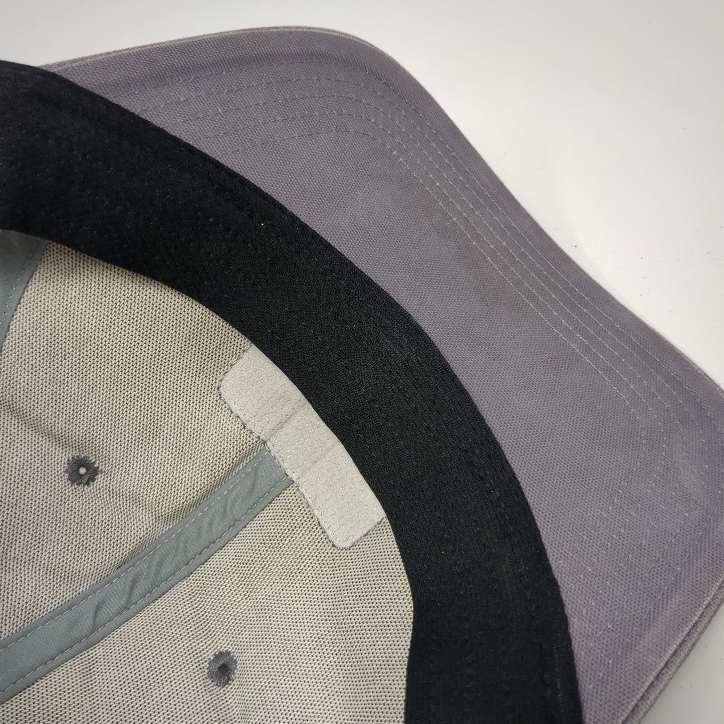 Carhartt Trucker Hat Gray Yellow One Size Mesh Snapback Logo Patch Durable Work
