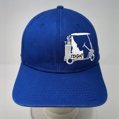 Idaho Golf Cart Snapback Hat Blue One Size Adjustable Embroidered Otto